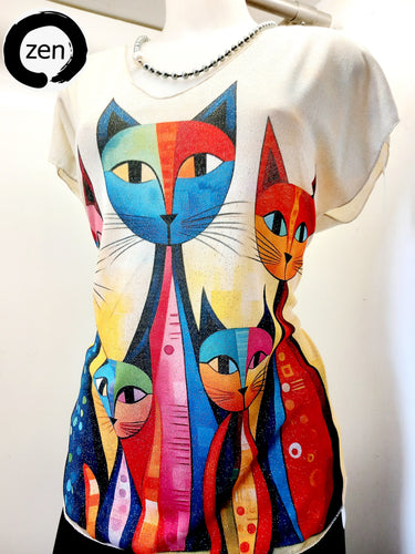 Blusa art pop